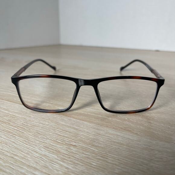 Hugo Boss 8105 C4 Eyeglasses Brown Frames Only 49-17-140 France Excellent Cond - Picture 2 of 8